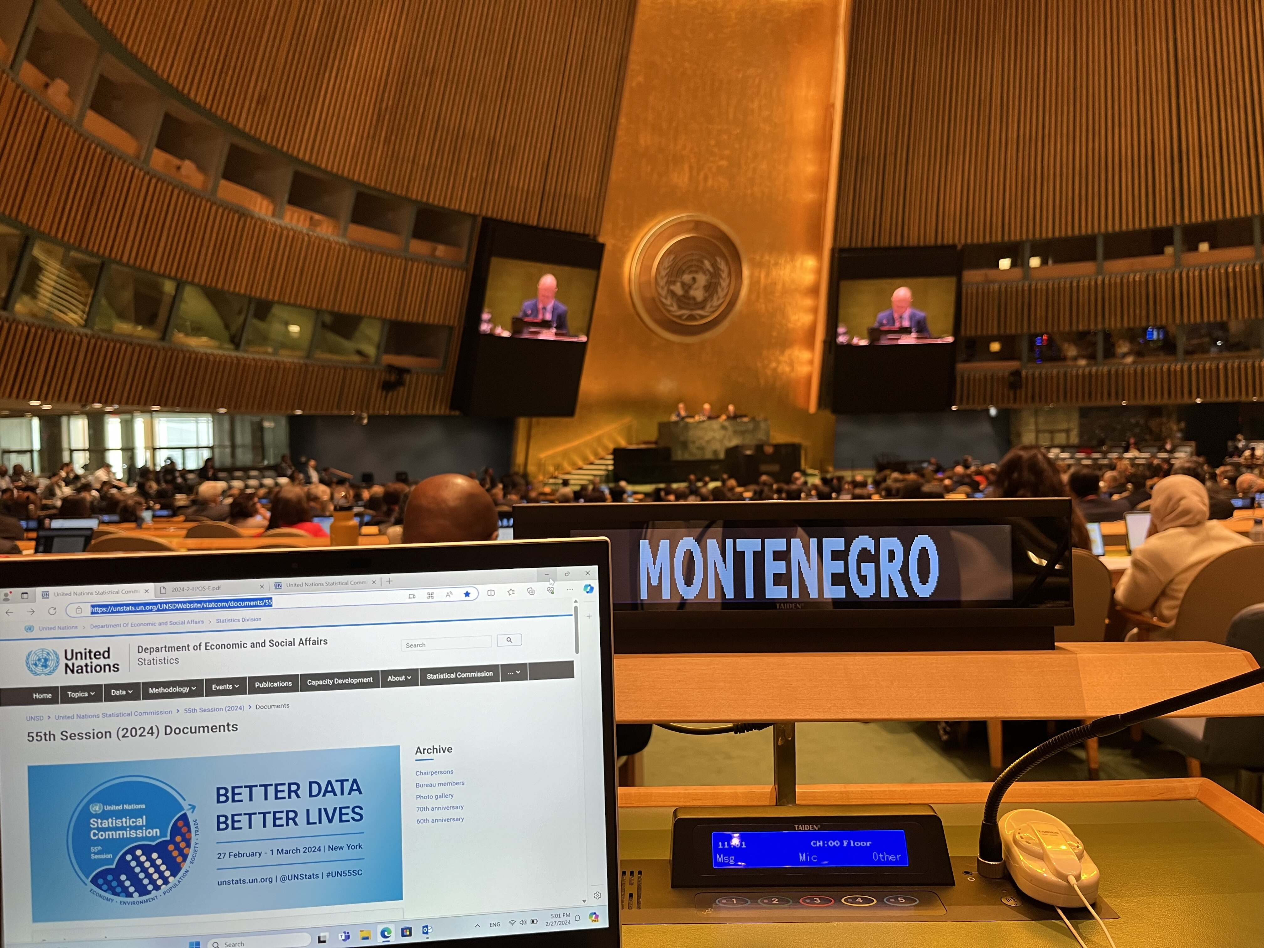 55th session of the UN Statistical Commission in New York 3