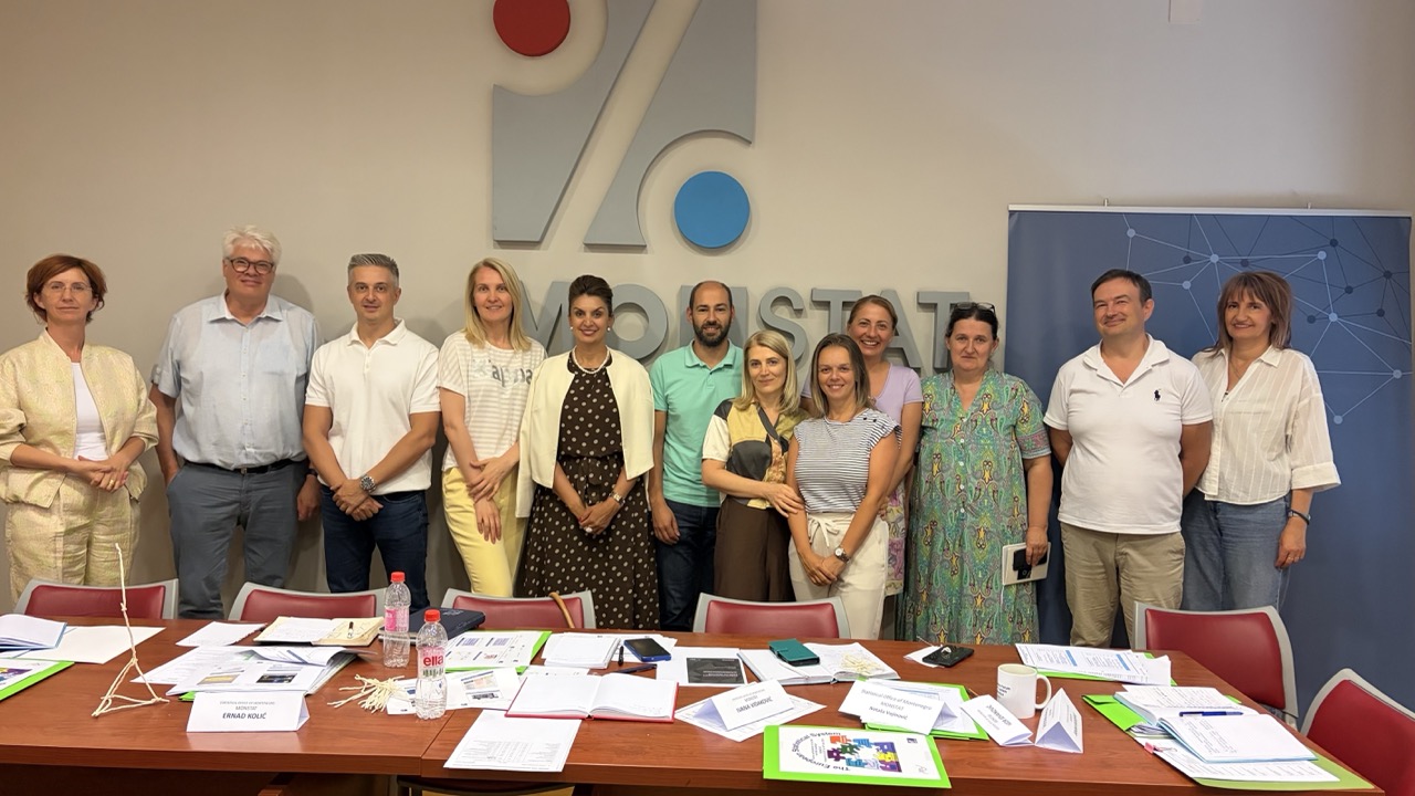 MONSTAT Representatives Participate in IPA Training on the European Statistical System 1