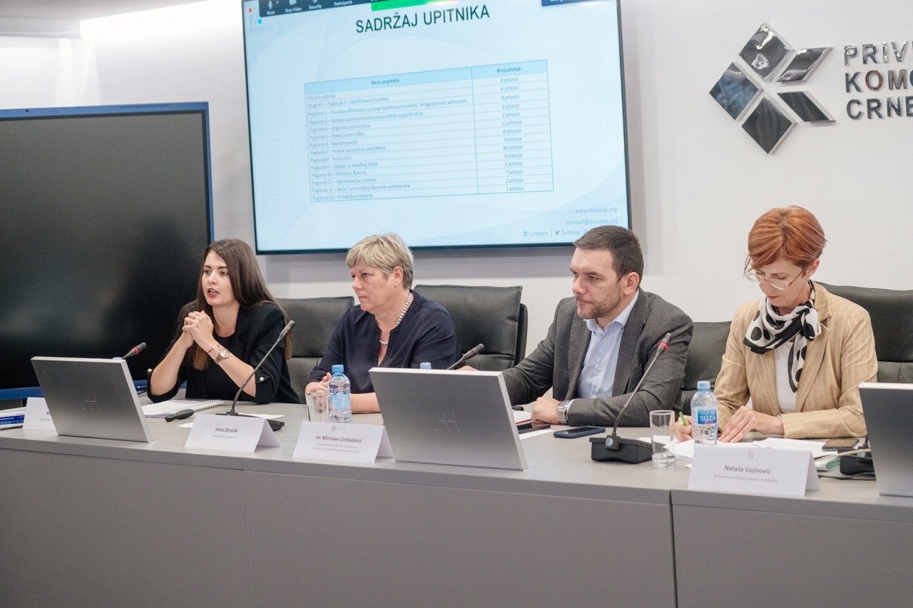 Agricultural Holdings Census – an opportunity to obtain a realistic picture of the state of agriculture in Montenegro 1
